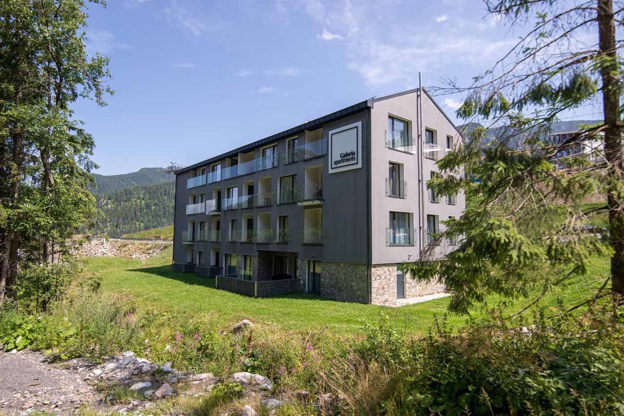 Accommodation on the slope